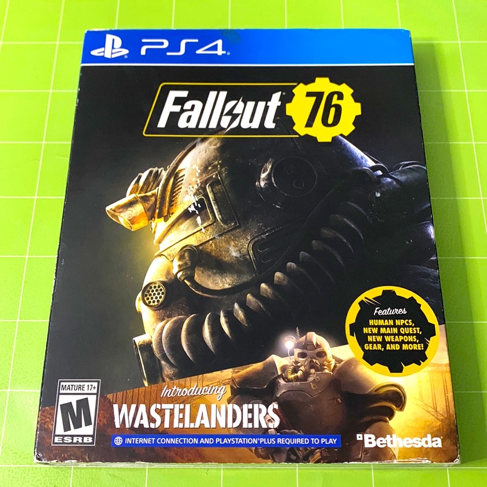 🔥Fallout 76 Brand New Slip Cover Ps4🔥